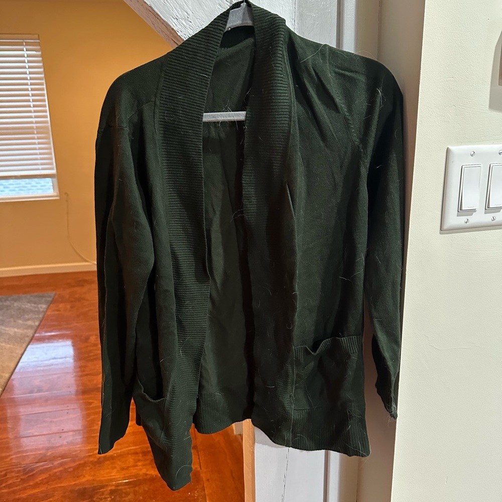 Dark Green Cardigan